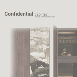 Confidential Cabinet design by Adele Martelli
